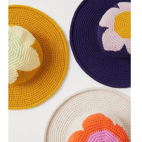 NWT Free People Garden Grove Bucket Hat OS - Picture 5 of 6